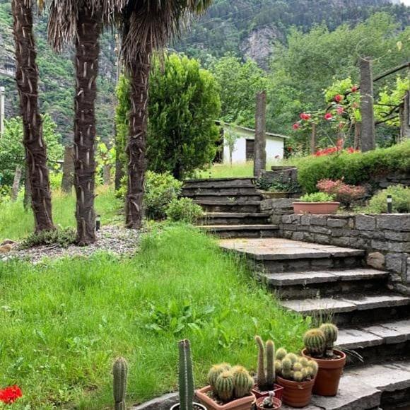 مبيت وإفطار Giornico Grotto Pergola المظهر الخارجي الصورة